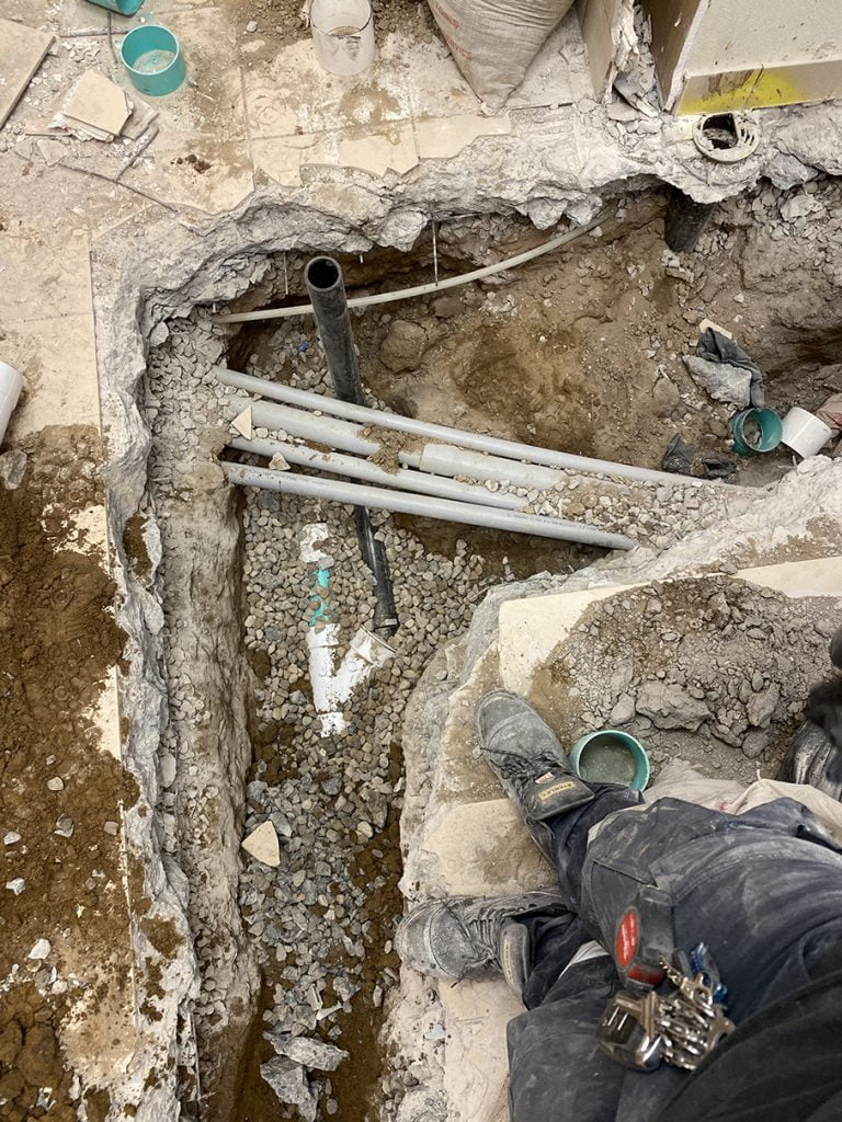 How to fix basement leak